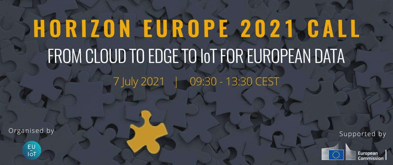 Horizon Europe 2021 Call: From Cloud to Edge to IoT for European Data