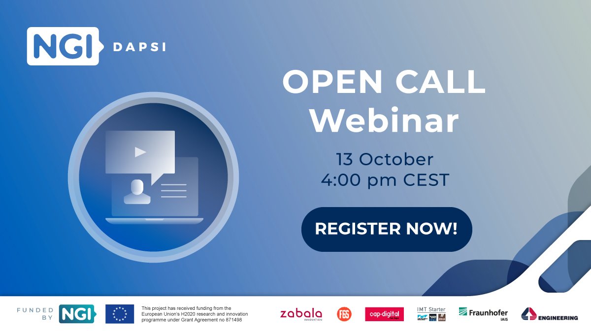 DAPSI Open Call 3 webinar