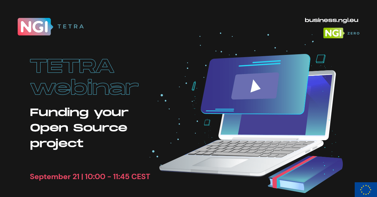 TETRA Webinar: Funding your Open Source project