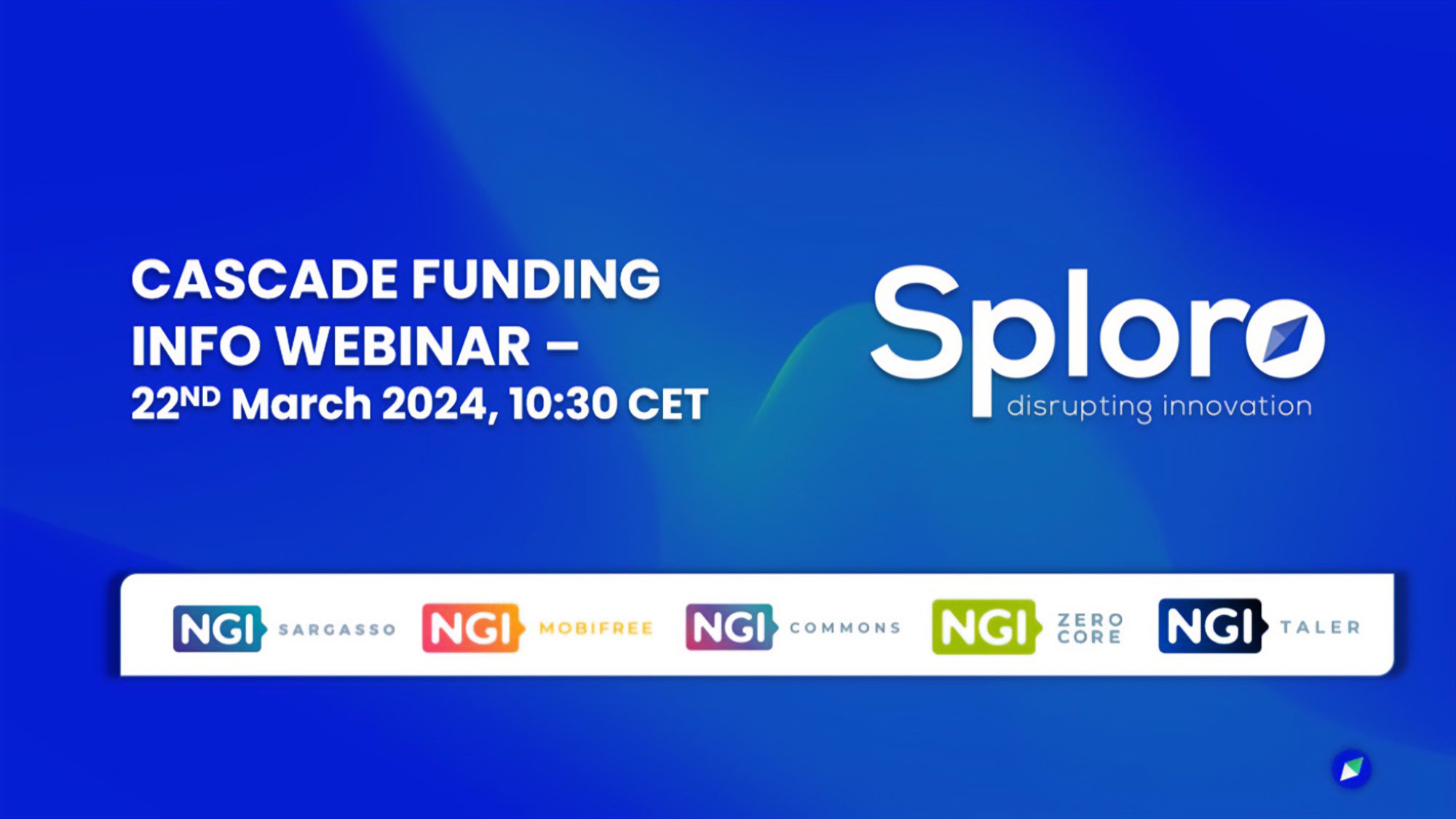 Sploro Funding Oppurtunities Webinar