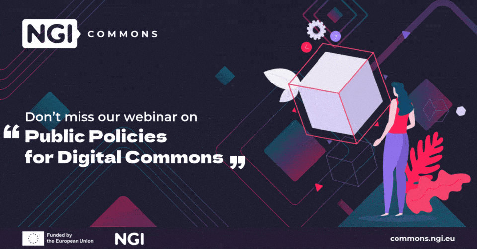 NGI Commons webinar: Public Policies for Digital Commons