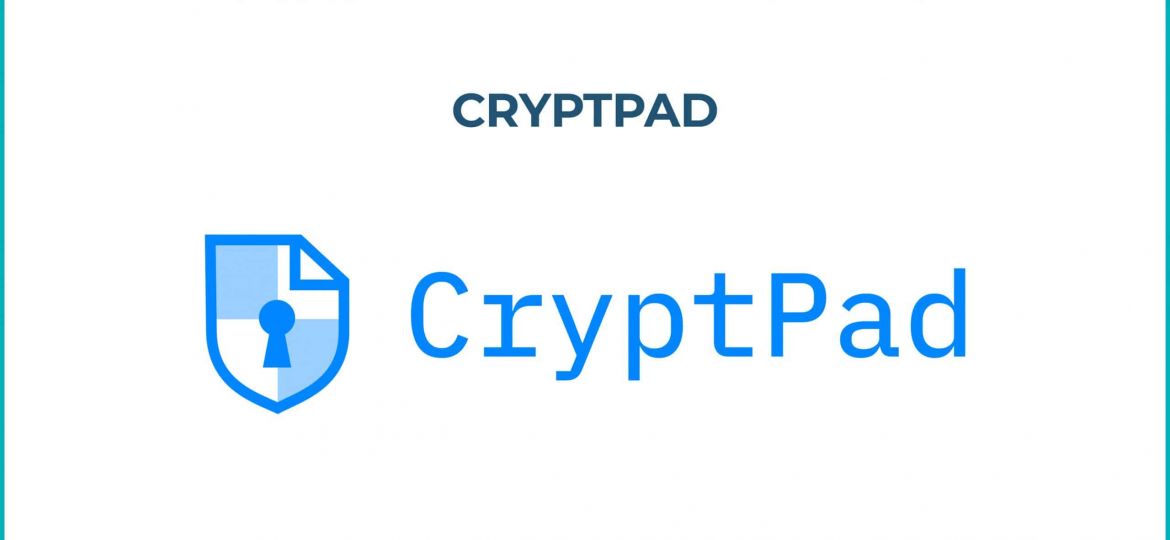 Collaborative tools logos white square container: Cryptpad